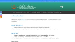 E-Government National Centre - e-darussalam