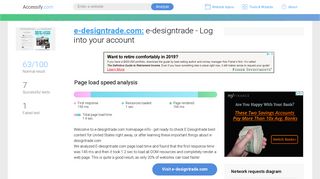 Access e-designtrade.com. e-designtrade - Log into your account