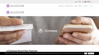 e-Expenses microsite - Allocate UK