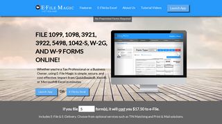 E-File Magic: Premier Online 1099 Software