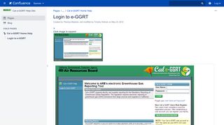 Login to e-GGRT - Cal e-GGRT Help Site - Confluence