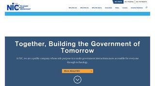 eGovernment Services for Federal, State and Local Government | NIC