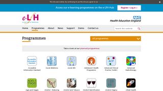 Programmes - e-Learning for Healthcare