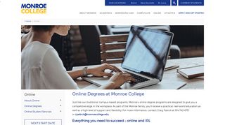 Monroe College | Online