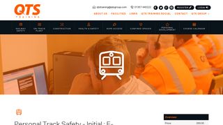 Personal Track Safety (PTS) - Initial : 2 Day - E-learning and Practical ...