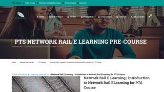 Introduction to Network Rail E Learning Class | PTS E Learning Class