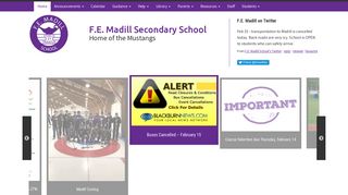 F.E. Madill Secondary School
