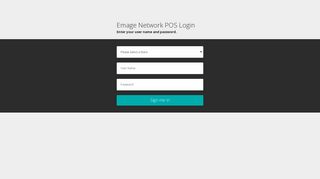 Emage Network POS Login - companyBE