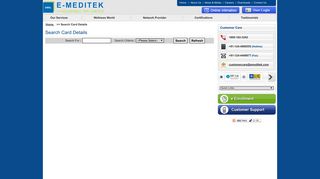 E-Meditek (TPA) Services Limited. [Search Card]