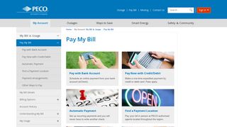 Pay My Bill | PECO - An Exelon Company