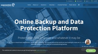 Online backup - cloud backup solutions - Exponential-e Ltd.