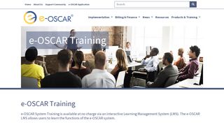 e-OSCAR Training