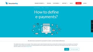 How to define e-payments? | SecurionPay
