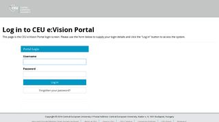 Log in to the portal