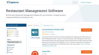 Best Restaurant Management Software | 2019 Reviews of the Most ...