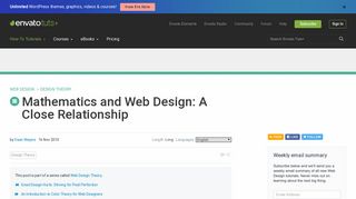 Mathematics and Web Design: A Close Relationship - Web Design Tuts