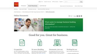 Wells Fargo Business Online Statements and Documents