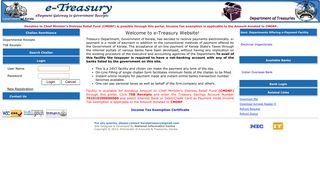 e-Treasury