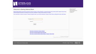 Sterling National Bank e-Treasury