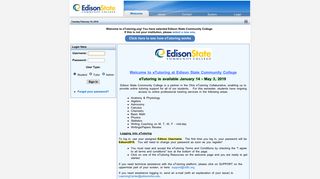 Edison State Community College - Welcome to eTutoring.org