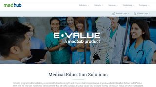 Medical Education - EValue - MedHub