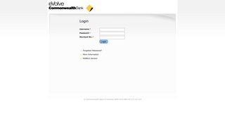 Commonwealth Bank Group - eVolve