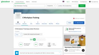 E Workplace Training Reviews in London, ON | Glassdoor.co.uk