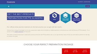 Welcome - PTE Academic