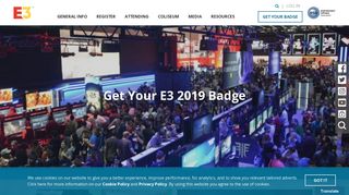 Get Your E3 2019 Badge - E3 Expo