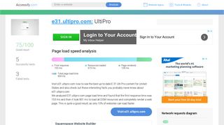 Access e31.ultipro.com. UltiPro