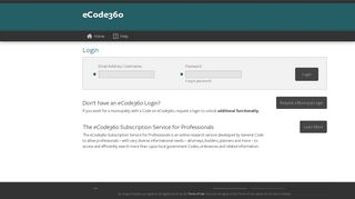eCode360® Login