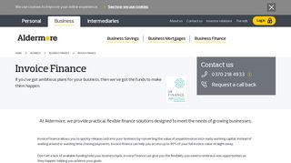 Invoice Finance, Invoice Discounting & Factoring - Aldermore Bank