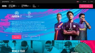 FIFA 19 - Soccer Video Game - EA SPORTS Official Site