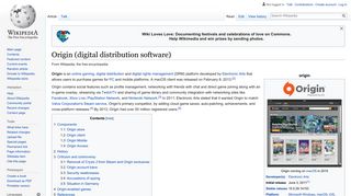 Origin (digital distribution software) - Wikipedia
