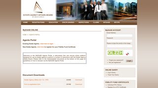 Agents Portal | EAAB - The Estate Agency Affairs Board