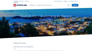 Switching to Popular! - Banco Popular Virgin Islands