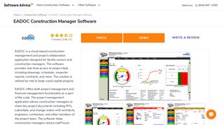 EADOC Construction Manager Software - 2019 Reviews