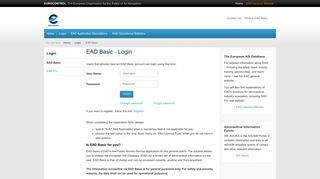 EAD Basic: EUROCONTROL - The European Organisation for the ...