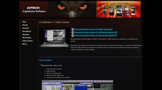 Video Viewer - AVTECH EagleEyes Software