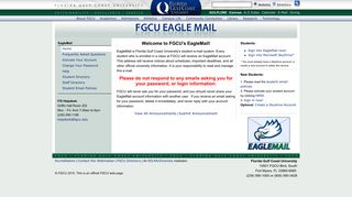 FGCU EagleMail