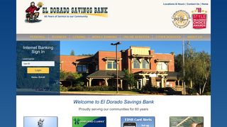 El Dorado Savings Bank > Home
