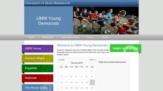 UMW Young Democrats - Organization Template - OrgSync
