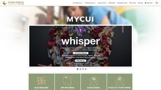 MyCUI - Concordia University Irvine