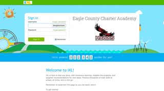 IXL - Eagle County Charter Academy