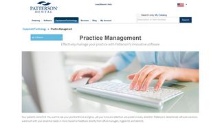 Dental Practice Management Software | Patterson Dental