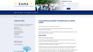 Statutes - EAMA - European Academy for Medicine of Ageing