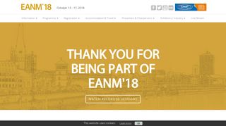 EANM 2018 Congress in Düsseldorf/Germany