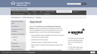 Appraisal - Human Resources