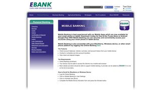 Mobile Banking | Earlham Bank Home
