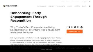 Early Engagement - Onboarding Process: Early Engagement through ...